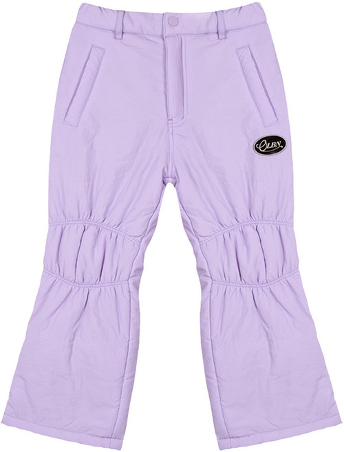 올리반 여아용 리나 셔링 패딩 기모 팬츠