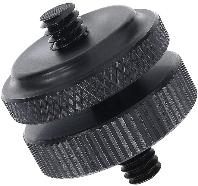 본젠 양방향 연결 나사 스크류 어댑터 1/4 to 1/4, 1개, KM-052