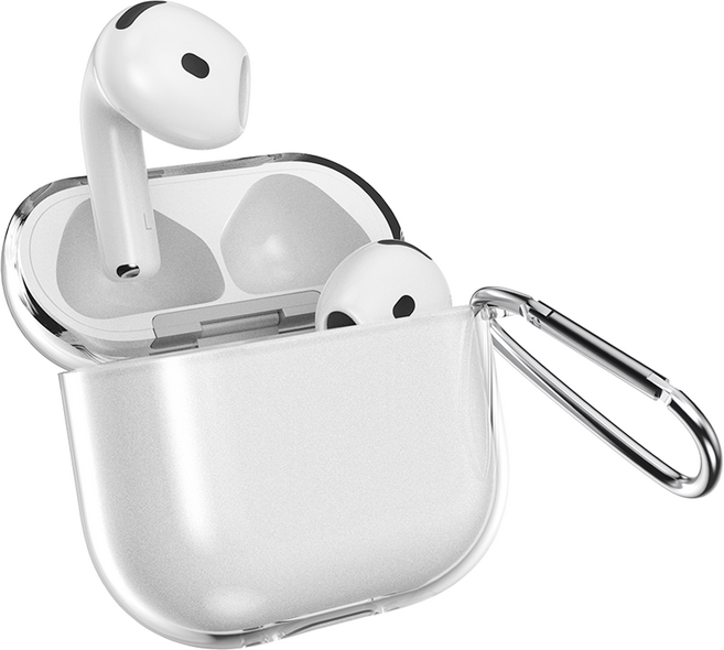 굿밸류 클린핏 에어팟 TPU 케이스 에어팟 3세대, 투명, 1개