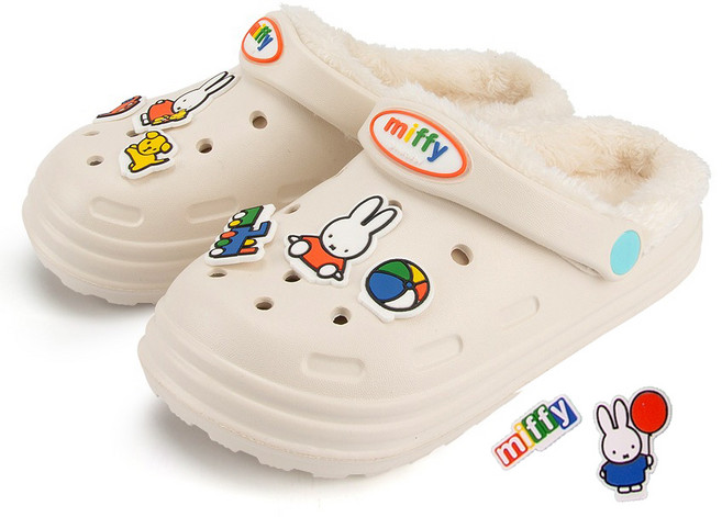 미피 아동용 플레이 방한 샌들 + 파츠 8종 세트