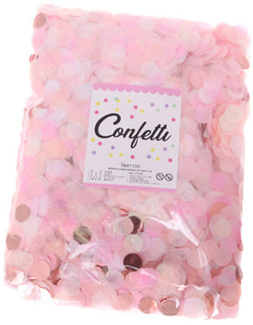 파티공구 큰용량 1cm 컨페티, 로즈골드톤, 1개