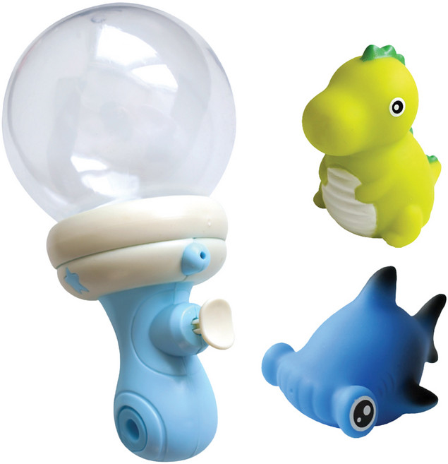 키저스 유아용 LED 빅볼 워터건, 블루, 1세트