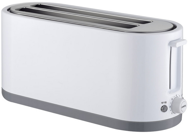 컴스 2구 롱 토스터 와이드슬롯, FT531