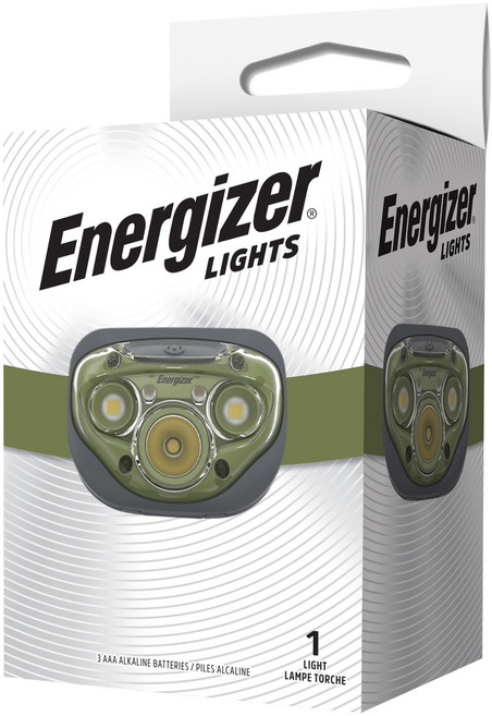 에너자이저 비전 HD+ LED 헤드랜턴 아마존팩 HDCA32, 1개