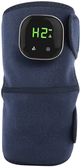 파워플라이 힐링 무릎 사랑 온열 진동 어깨 팔꿈치 관절 찜질 마사지기, SH-21K, 네이비