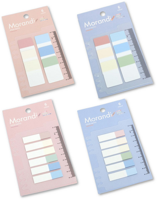 하비스페이스 플래그 인덱스 스티커 4종 세트, 1세트