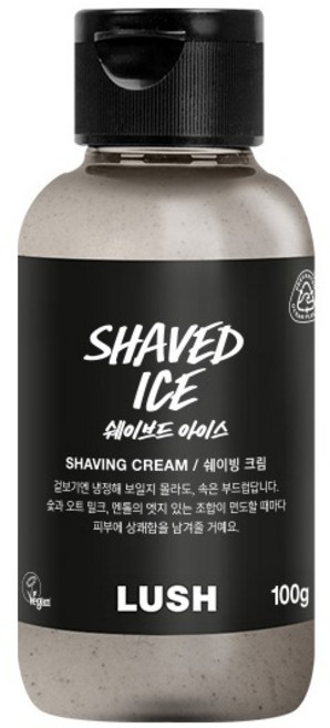 러쉬 쉐이브드 아이스 쉐이빙 크림, 100g, 1개