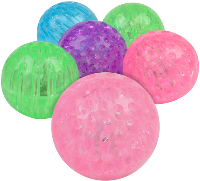 LED 탱탱바운스 손목공, 랜덤발송, 6개