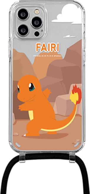 포켓몬스터 포래스트 목걸이 스트랩 휴대폰 케이스