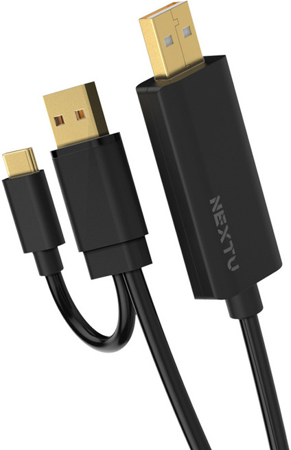 넥스트유 C타입 USB 링크 KM 케이블, 1개, NEXTU-184KMU2C