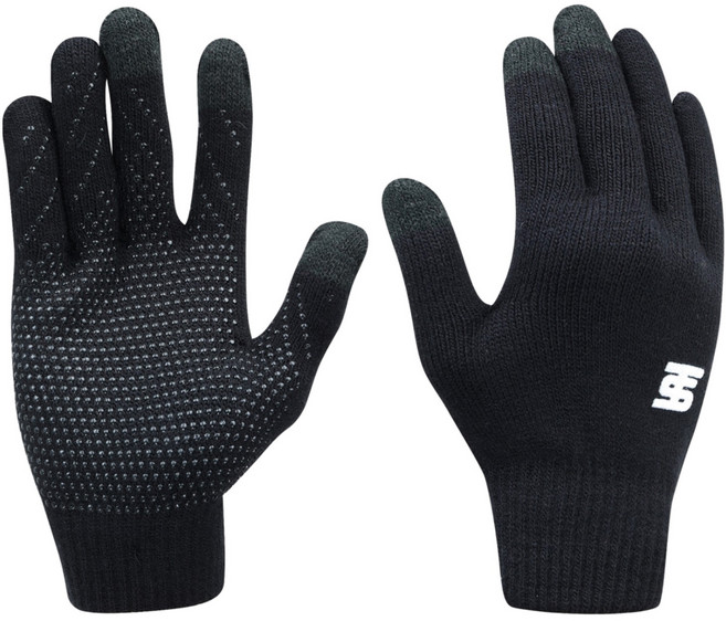 스포츠트라이브 니트장갑 양손착용 세트, 블랙, 1세트