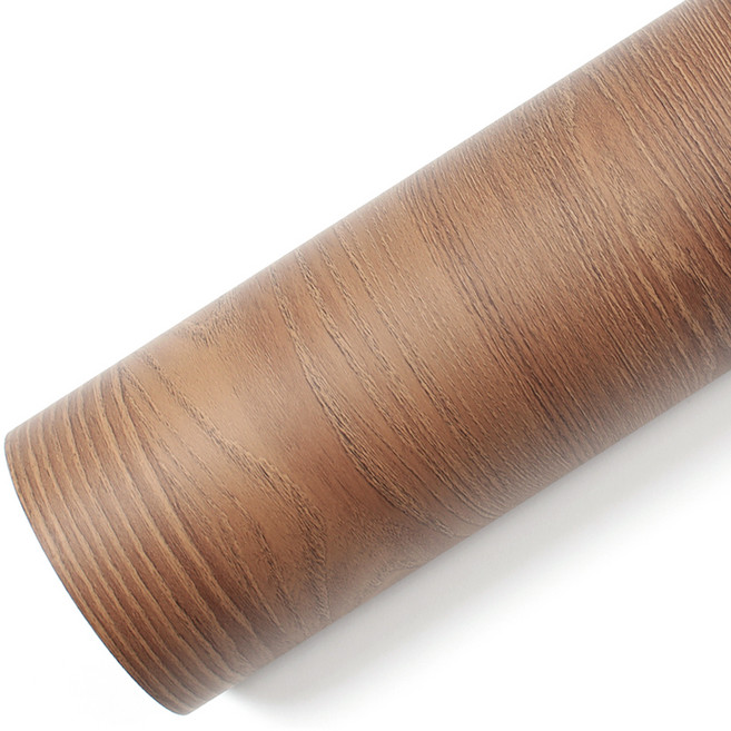 로즈로사 럭셔리 우드 인테리어 필름 무늬목 시트지 PW123, 브라운, 폭 100cm x 길이 30m