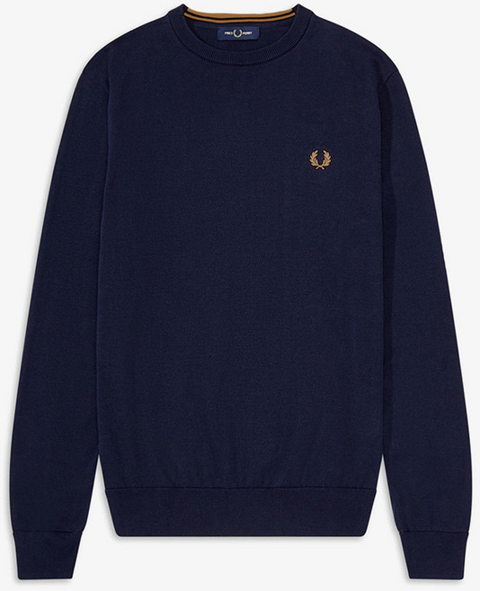 프레드페리 남성용 클래식 크루넥 니트 K9601