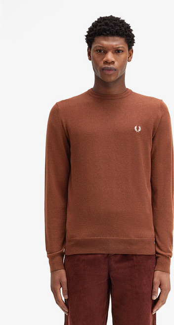 FRED PERRY 男士經典圓領針織衫 K9601