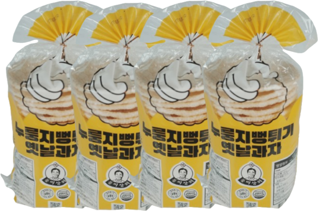 풍미상회 누룽지 뻥튀기 옛날과자, 4개, 120g