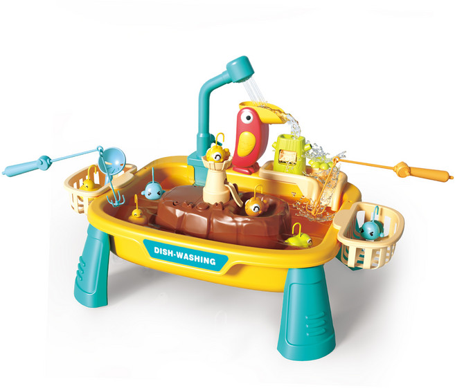 키드존 물 나오는 낚시놀이, 블루, 1개