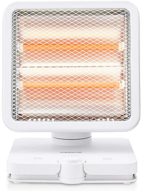 모리츠 2단 분리형 발터치 쿼츠 전기히터, MO-SF20, 화이트