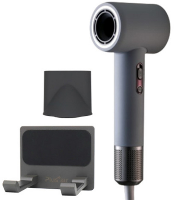 플러스에어 BLDC 항공모터 헤어 드라이기 1500W, HM-5, 그레이