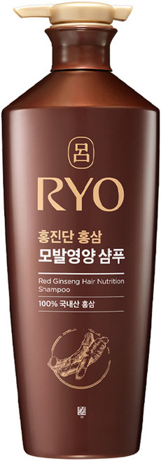 려 홍진단 홍삼 영양 샴푸, 820ml, 1개