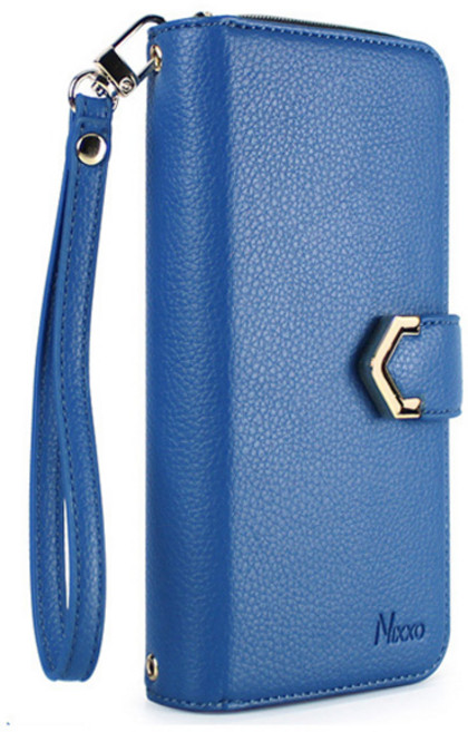 에스엠씨 PEBBLE 지퍼 다이어리 손목스트랩 휴대폰 케이스