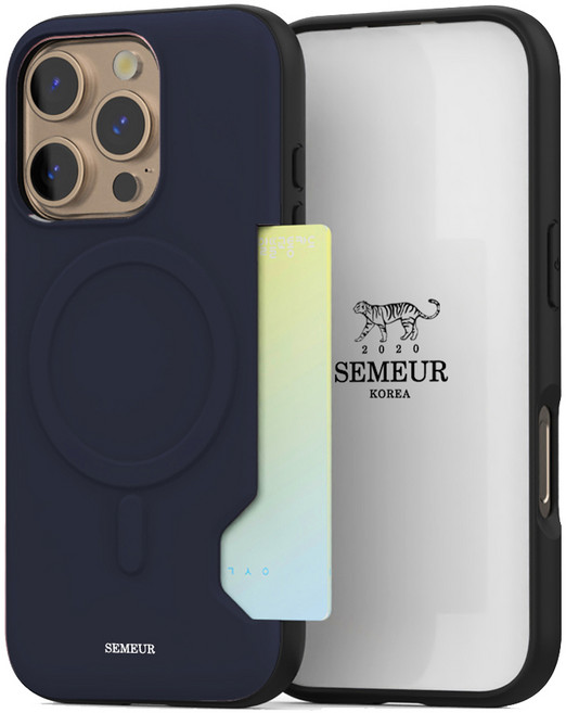 스메르 비비드 글로우 맥세이프 카드 2장 수납 휴대폰 케이스