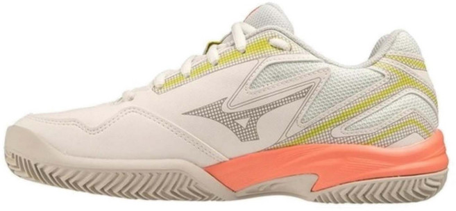 미즈노 여성용 운동화 브레이크 슛 CC WOS SHOE BREAK SHOT CC WOS 화이트+오렌지 61GC2326-55