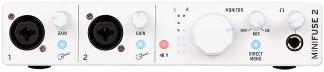 아투리아 MiniFuse2 오디오 인터페이스, AT-AI-0004, 화이트