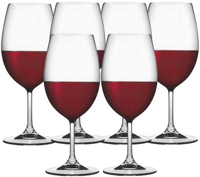 파사바체 모틴스 레드 와인잔, 440ml, 6개