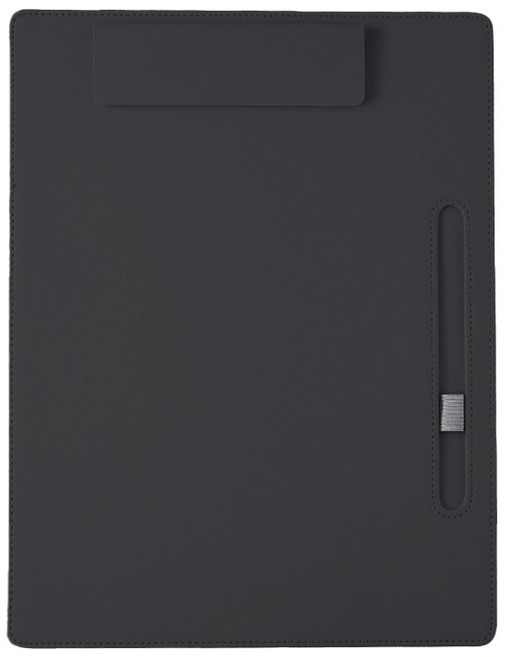 동아피엠에스 A4파일 가죽클립보드, 블랙, 1개