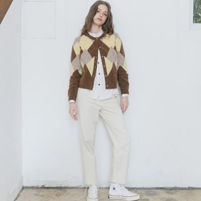 헤지스 여성용 아이코닉 코듀로이 팬츠