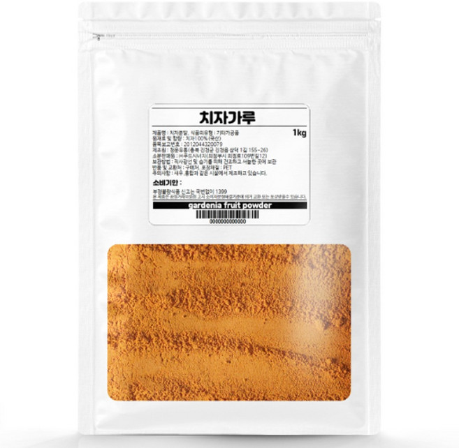 고미네 치자가루, 1kg, 1개