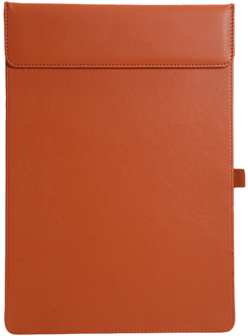 동아피엠에스 A4문서 가죽클립보드 기본형, 진저, 1개