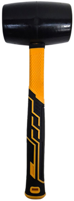 월드크린 고탄력핸들 고무망치 400g, 400, 1개