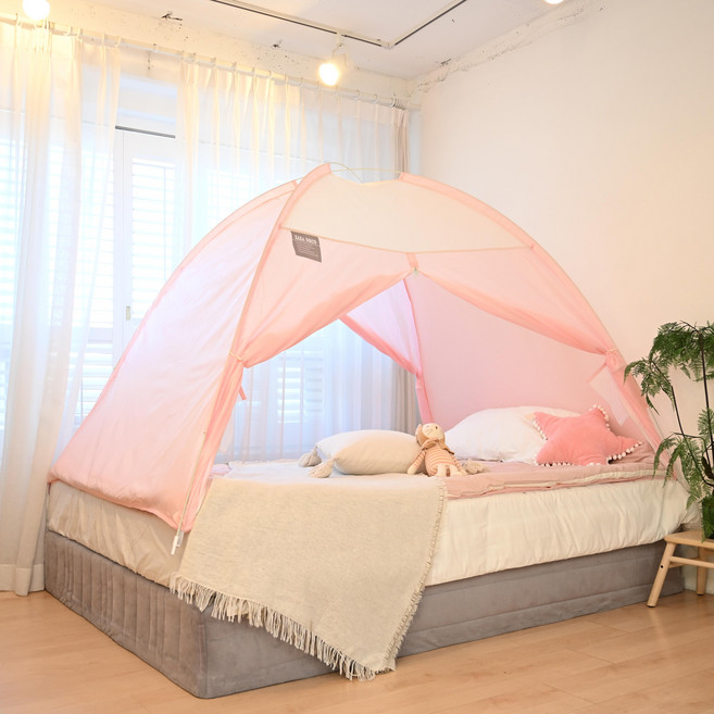 자자데코 프리미엄 양문 원터치 난방텐트 + 보관가방