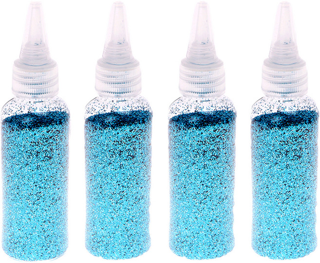 파티공구 반짝이 가루 60g, 라이트블루(랜덤발송), 4개