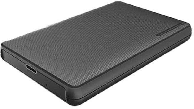 ITDATA USB-C 外接硬碟 IT25U3, 黑色, 1TB