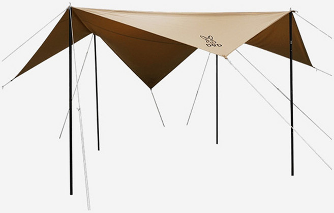 DOD 도플갱어아웃도어 치즈 타프, TAN