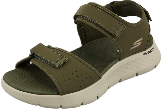 SKECHERS 男款GO WALK FLEX涼鞋