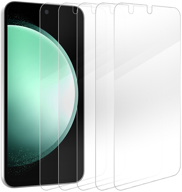 하이온 P글라스 강화유리 휴대폰 액정보호필름 5p 세트 투명, 1세트