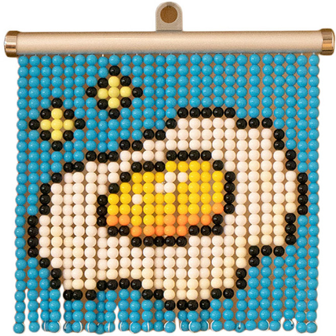 아트니즘 비즈발 만들기 도안 DIY 키트 세트, 계란후라이, 1세트