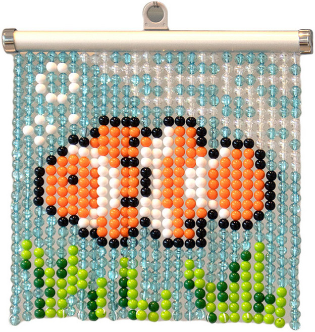 아트니즘 비즈발 만들기 도안 DIY 키트 세트, 열대어, 1세트