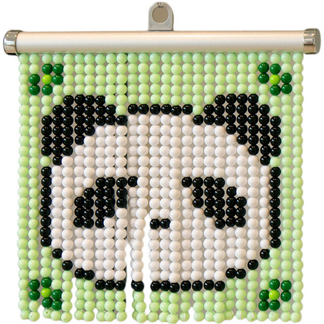 아트니즘 비즈발 만들기 도안 DIY 키트 세트, 판다, 1세트