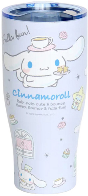 Cinnamoroll 大耳狗喜拿 不鏽鋼真空酷樂杯/冰霸杯, 大耳狗 淺紫色, 900ml, 1個