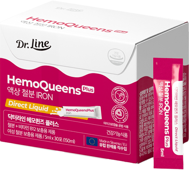 닥터라인 여성용 헤모퀸즈 플러스 30p, 150ml, 1개