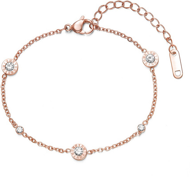 쥴리어스 여성용 써지컬 로마팔찌 + 케이스 + 쇼핑백 세트