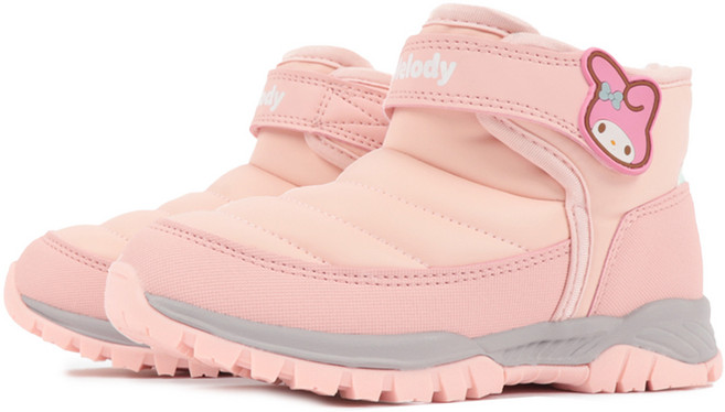 프로월드컵 여아용 바로인 마이멜로디 버터 방한부츠