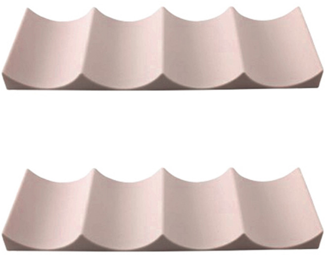 블럭마트 와인 음료수 정리 디스펜서, 카키, 2개