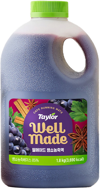 테일러 웰메이드 뱅쇼 농축액, 1.8kg, 1개