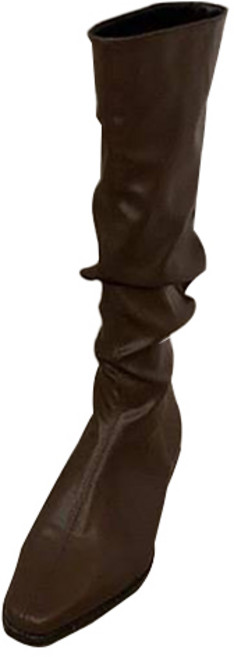 페이퍼먼츠 청키 웨스턴 빈티지 롱 부츠 02446