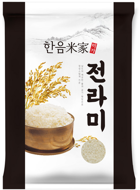 한음미가 2025년산 햅쌀 전라미 쌀, 상등급, 5kg, 1개
